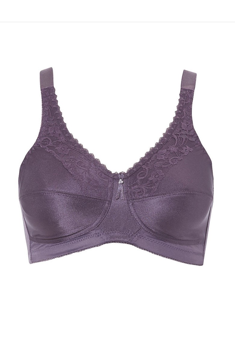 TRULIFE NATURALWEAR MASTECTOMY BRA W297 D38 FULL SUPPORT EMBOSSED