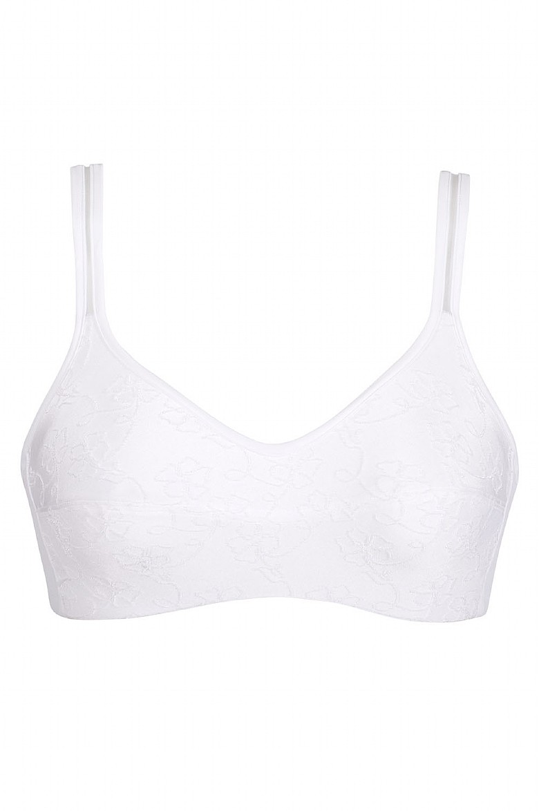 Alles CaraMia Women's Nursing Bra, White : : Fashion