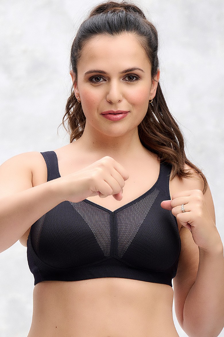 Kddylitq Mastectomy Bras With Pockets For Prosthesis Front Closure High  Impact Wireless Criss Cross Wireless Push Up Bra Wirefree Sport Smoothing