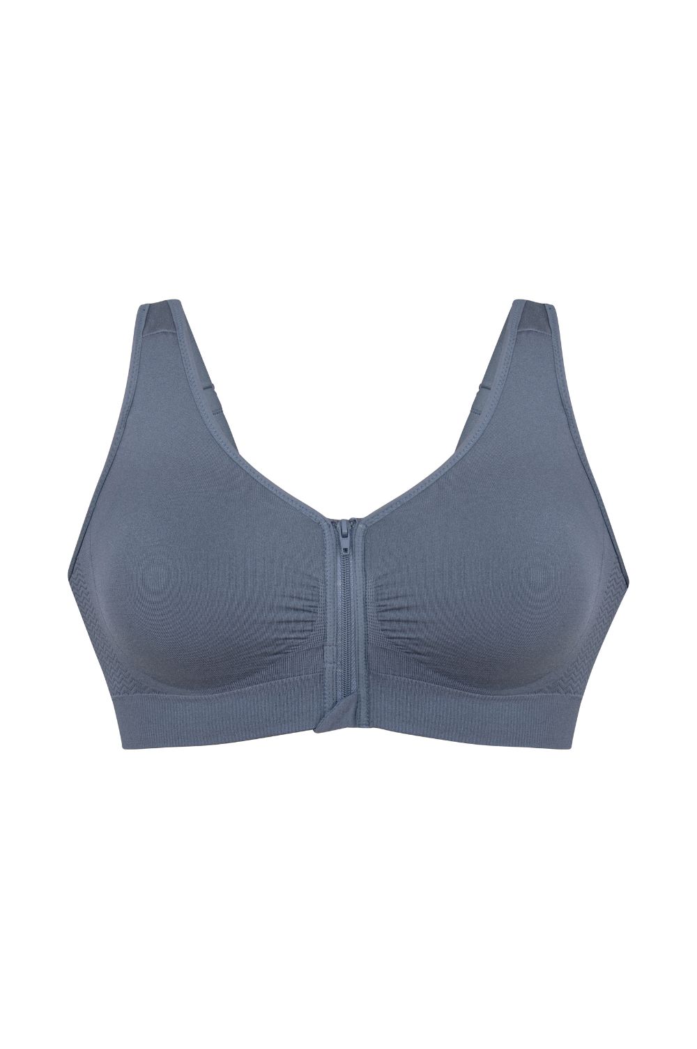 Bulk-buy Maintain a Snug Fit with Hook-and-Eye Fastening, a Zip-Front  Closure, and Fixed Shoulder Straps Bra Rtm-058 price comparison