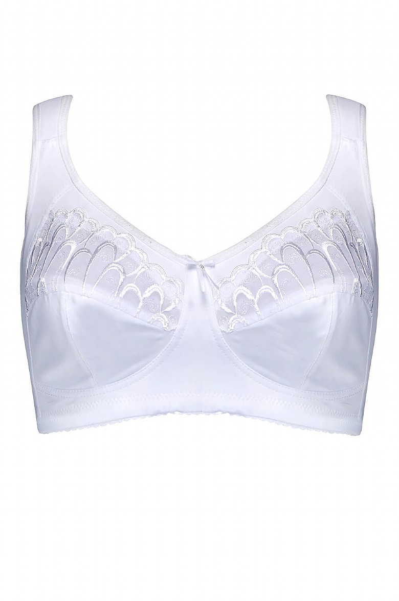 Classique 769E Post Mastectomy Fashion Bra-White-34AA - Wholesale